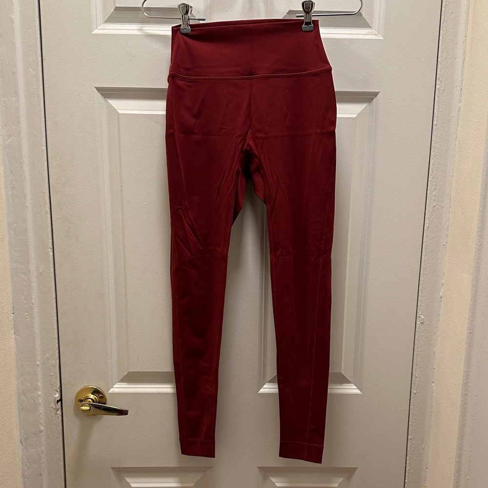 SET Active Deep Red Leggings
